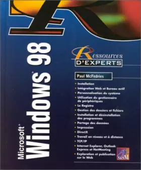 Couverture du produit · Windows 98
