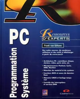 Couverture du produit · PC Programmation Système