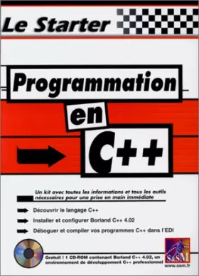 Couverture du produit · Programmation en C++
