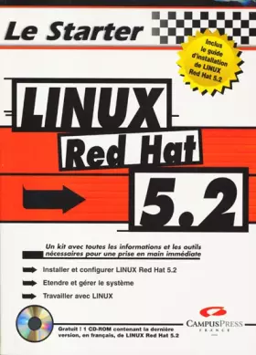 Couverture du produit · Linux Red Hat 5.2 (CD rom)