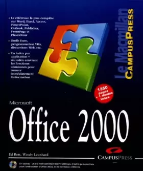 Couverture du produit · Office 2000 (contient un CD-ROM)