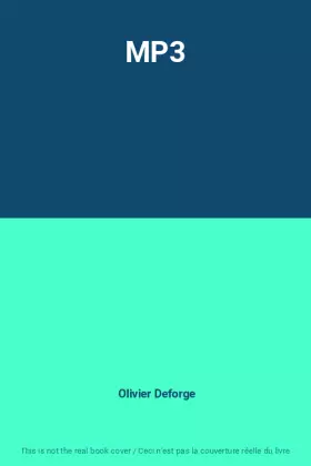 Couverture du produit · MP3