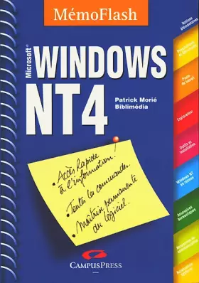 Couverture du produit · Windows NT4