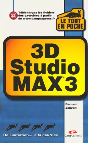 Couverture du produit · 3D Studio Max 3