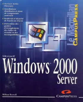 Couverture du produit · Windows 2000 Server