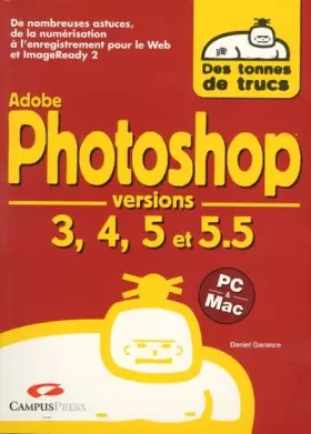 Couverture du produit · Photoshop versions 3, 4, 5, 5.5 et ImageReady 2