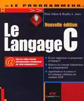 Couverture du produit · Le Langage C