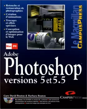 Couverture du produit · Adobe Photoshop : Versions 5 et 5.5