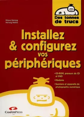 Couverture du produit · Installer & configurer vos périphériques