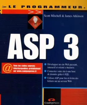 Couverture du produit · Le Programmeur ASP3