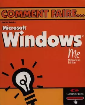 Couverture du produit · Windows Me Millennium Edition