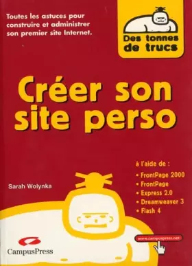 Couverture du produit · Créer son site Web