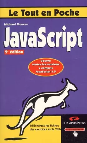 Couverture du produit · Le Tout en poche, Javascript, 2e édition
