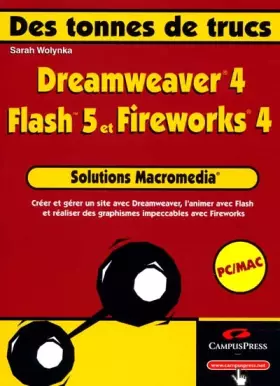 Couverture du produit · Solutions Macromedia