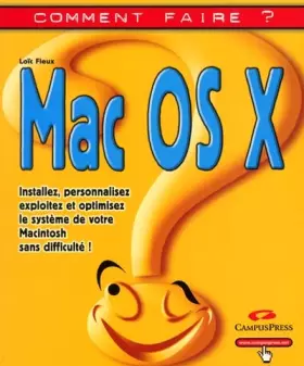 Couverture du produit · MAC OS X