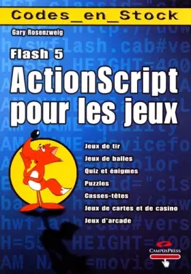 Couverture du produit · Flash 5 Actionscript pour les jeux