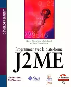 Couverture du produit · Programmer avec la plate-forme J2ME