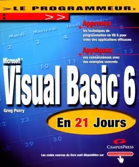 Couverture du produit · Visual BASIC 6 en 21 jours