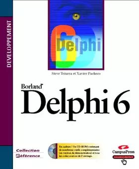 Couverture du produit · Delphi 6 (avec CD-Rom)