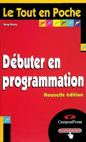 Couverture du produit · Débuter en programmation