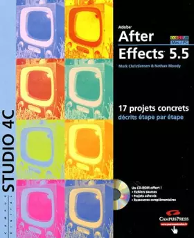 Couverture du produit · After Effects 5.5