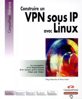 Couverture du produit · Construire un VPN sous IP avec Linux