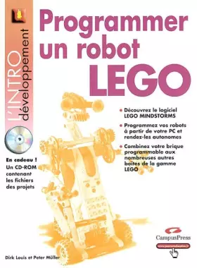 Couverture du produit · Programmez un robot LEGO - 1CD-ROM
