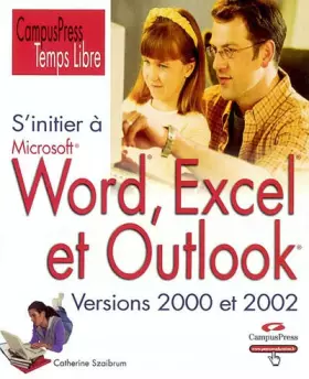 Couverture du produit · S'initier à Word Excel et Outlook