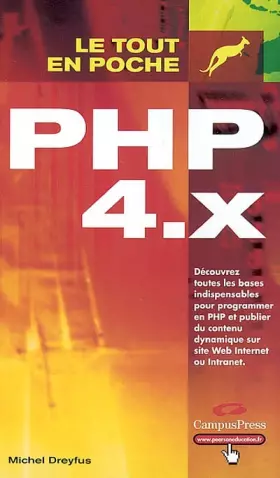 Couverture du produit · PHP 4.x