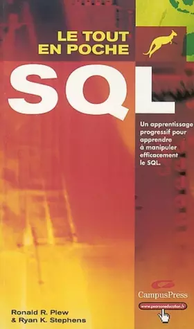 Couverture du produit · SQL