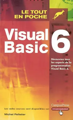 Couverture du produit · Visual Basic 6
