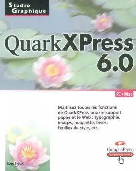 Couverture du produit · QuarkXPress 6.0 (PC / Mac)