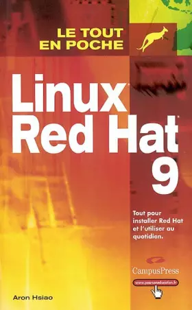 Couverture du produit · Linux Red Hat 9