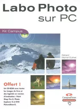 Couverture du produit · Labo photo sur PC (CD-Rom inclus)