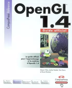 Couverture du produit · Open GL 1.4 : Guide officiel