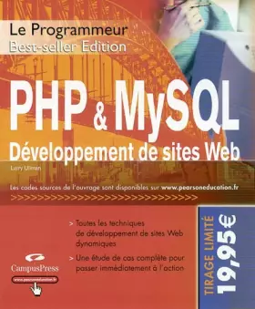 Couverture du produit · PHP & MySQL Développement Web