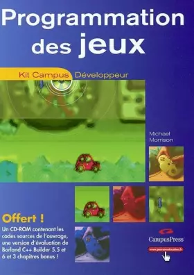 Couverture du produit · Programmation des jeux (1Cédérom)