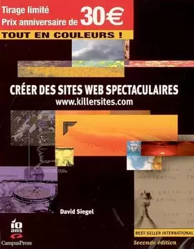Couverture du produit · Créer des sites Web spectaculaires