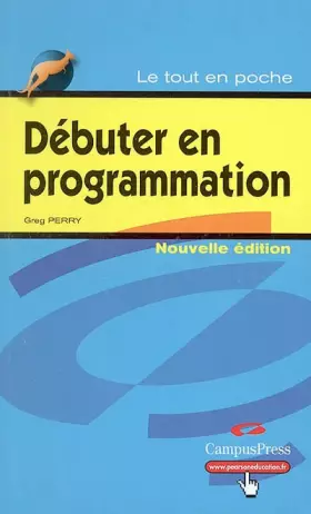 Couverture du produit · Débuter en programmation
