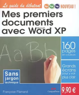 Couverture du produit · Mes premiers documents avec Word XP