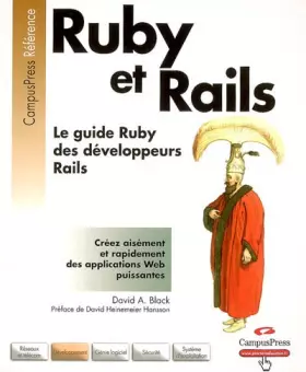Couverture du produit · Ruby et Rails