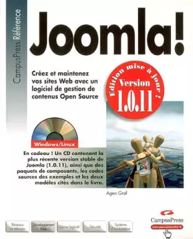 Couverture du produit · Joomla ! : Créez et maintenez vos sites Web
