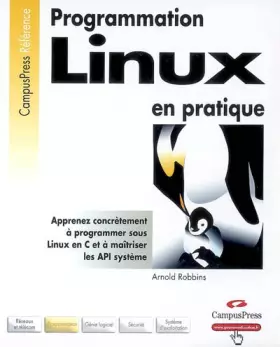 Couverture du produit · Programmation Linux en pratique