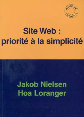 Couverture du produit · Site Web Priorité à la Simplicité Nouveau Prix