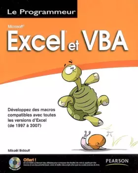 Couverture du produit · Excel et VBA