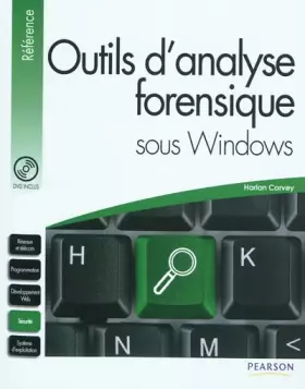 Couverture du produit · Outils d'analyse forensique sous Windows