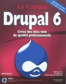 Couverture du produit · Drupal 6: Créez des sites web de qualité professionnelle