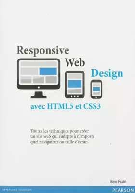 Couverture du produit · Responsive web design avec HTML5 et CSS3