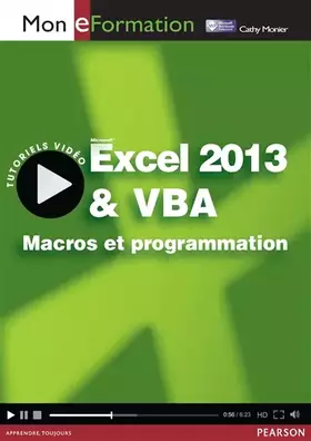 Couverture du produit · Excel 2013 & VBA : Macros et programmation
