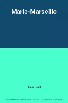 Couverture du produit · Marie-Marseille